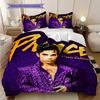Prince Purple Passion Movie Collection Threepiece Set 1 Duvet Cover 2 Pillowcase Without Core Bedding Set Soft And Comfortable