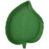 Reptile Leaf Shape Dish Reptile Food Water Bowl Tortoise Habitat Accessories Water Plate For Turtle Lizards Hamsters Snakes 2024