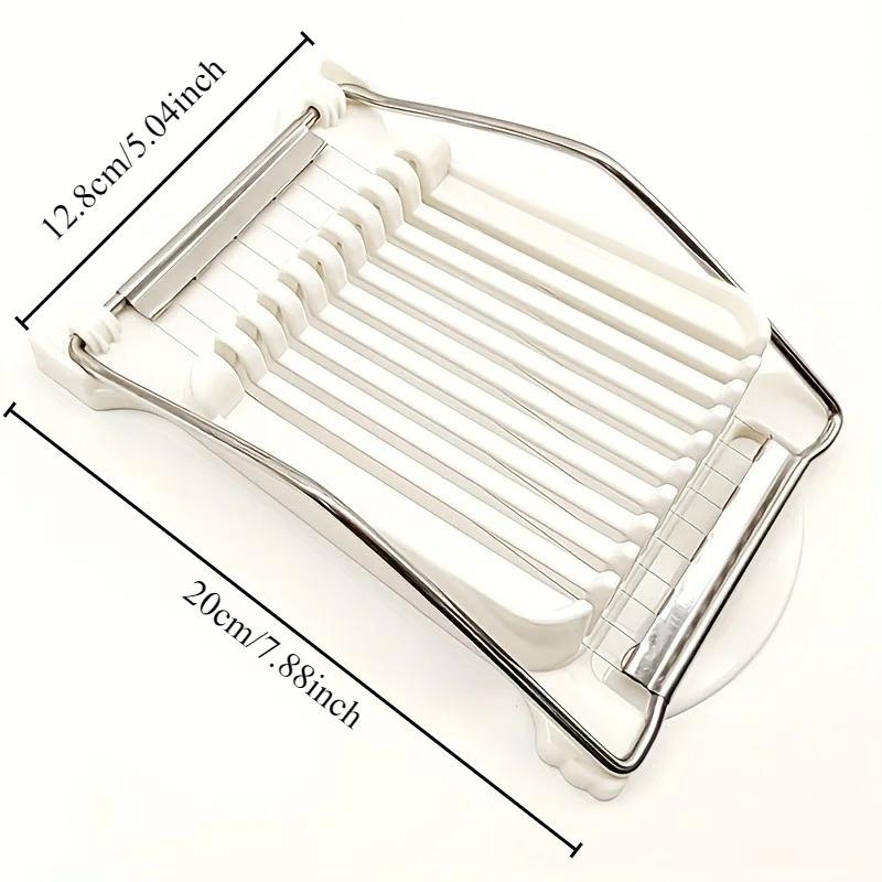 Multifunctional Luncheon Meat Slicer Stainless Steel Fruit Slicer Household Egg Hot Dog Cheese Slicer Kitchen Tools