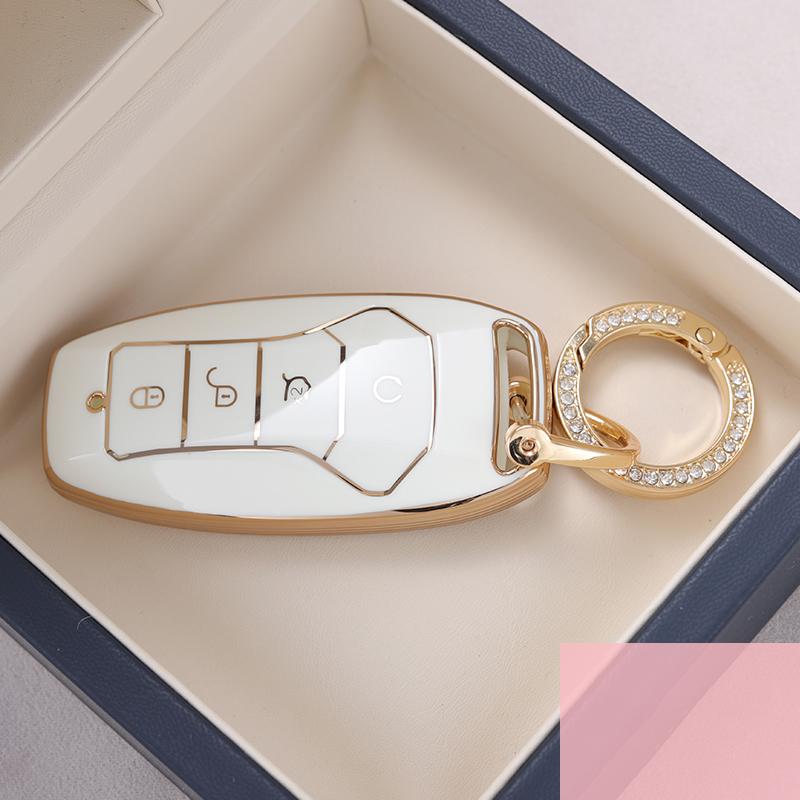 

Tpu Car Key Case Cover For Byd Song Pro Han Ev Max Tang Dm Qin Plus Yuan Dolphin Atto 3 Auto Shell Holder Protection Accessories