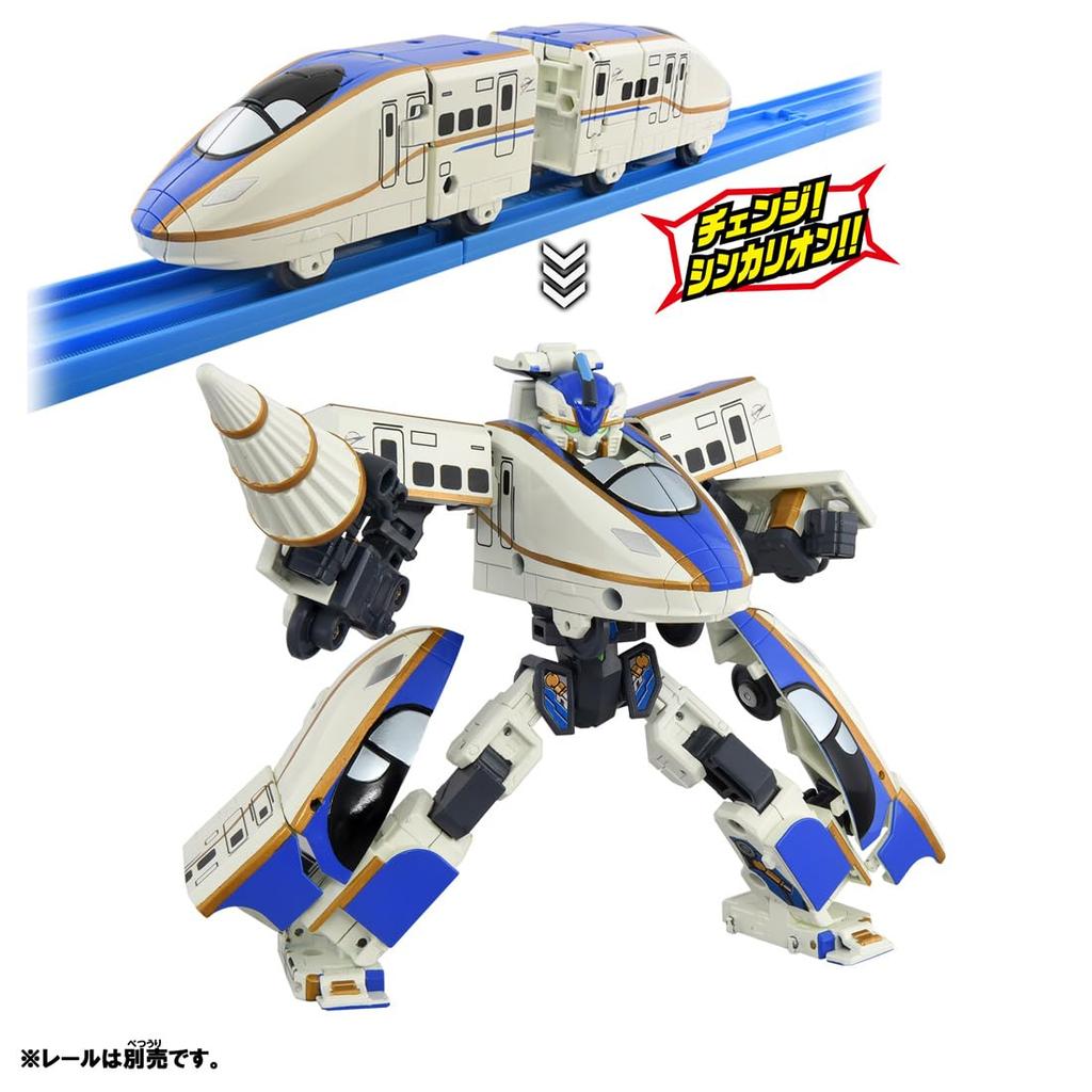 Takara Tomy Plarail SGX03 Shinkalion E7 Kagayaki Train Toy for Ages 3 and Up