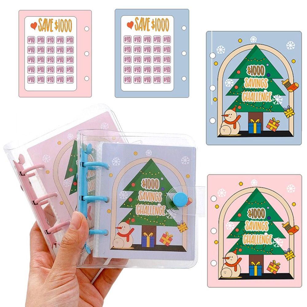 Cash Envelopes Savings Challenges Book $1000 Mini Christmas Budget Binder  Budget Book
