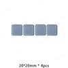4Pcs Self-Adhesive Furniture Glides Stick-on Chair Leg Slider Bumper Pad Floor Protector for Table Sofa Carpet Tile Hardwood