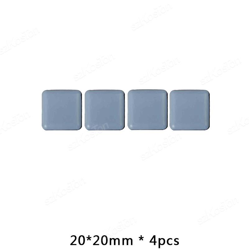4Pcs Self-Adhesive Furniture Glides Stick-on Chair Leg Slider Bumper Pad Floor Protector for Table Sofa Carpet Tile Hardwood