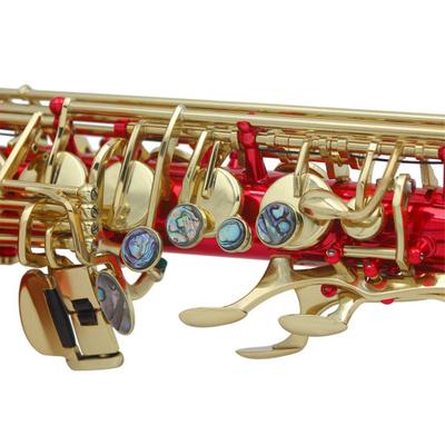 9 Stück Saxophon Klappenschlüssel Knopf Glatte Oberfläche Verschleißfest Einlagen Zubehör Abalone Muschel Saxophon Schlüssel für Alto