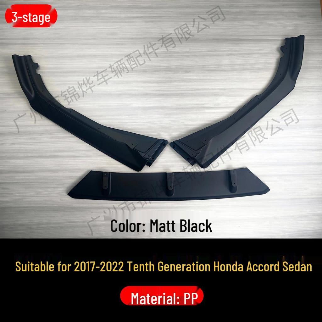 Front Bumper Lip Splitter Spoiler for 2017-2022 Honda Accord Sedan