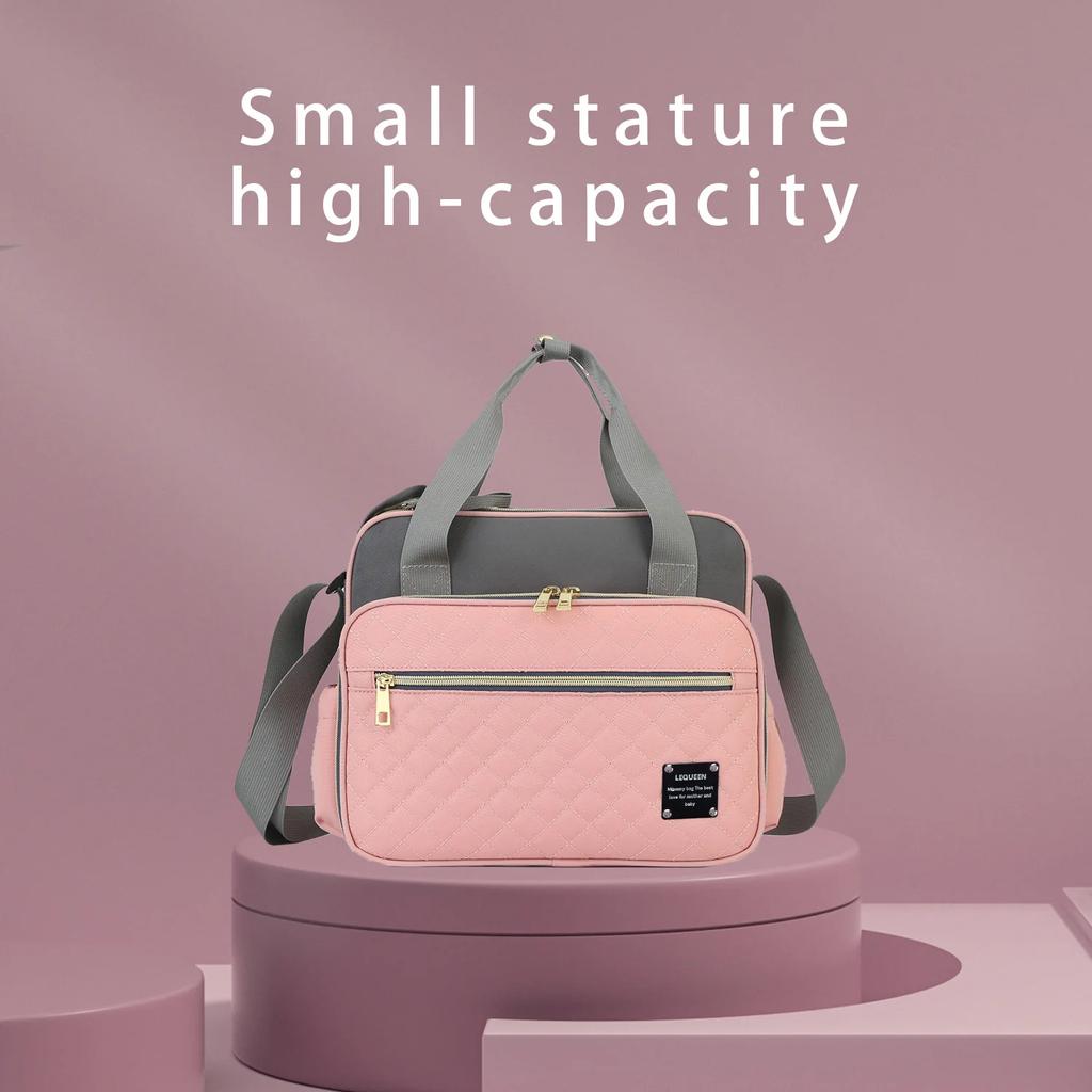 Geantă pentru scutece de tip nou, impermeabilă, de capacitate mare, geantă de călătorie, multifuncțională, pentru maternitate, pentru cărucior pentru bebeluși