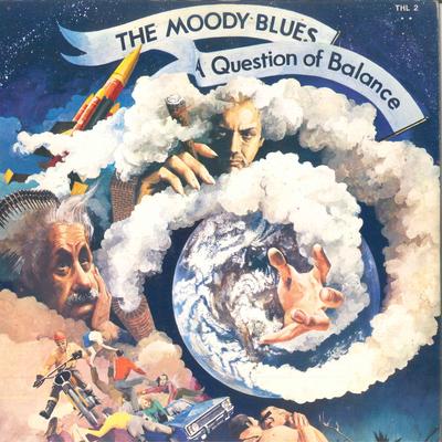 LP Record MOODY BLUES  A Question Of Balance THL2 THRESHOLD 1970 Japan Rock Used
