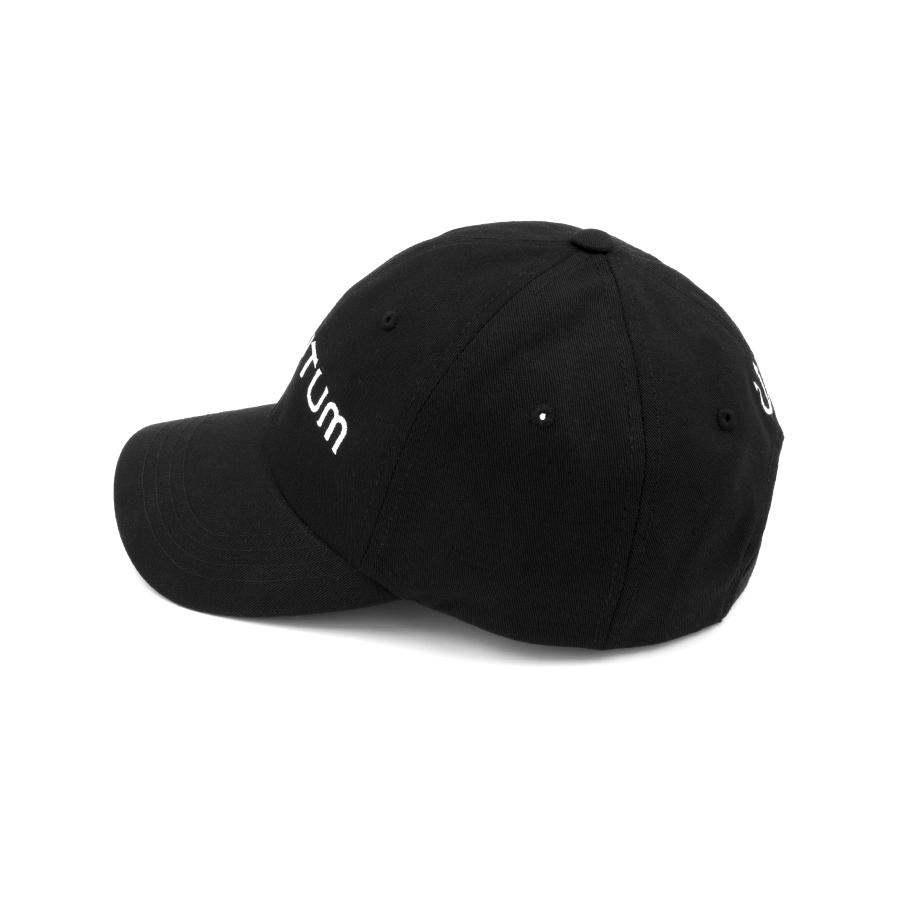 VERUTUM Front Logo Black Ball Cap