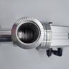 KF Vacuum Pneumatic Flapper Valve L Type GDQ High Vacuum Angle Valve KF16 KF25  220V and 24V
