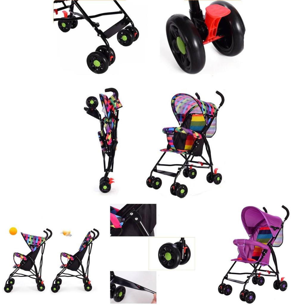 Compact Lightweight Baby Stroller Portable Umbrella Stroller Ideal For Travel