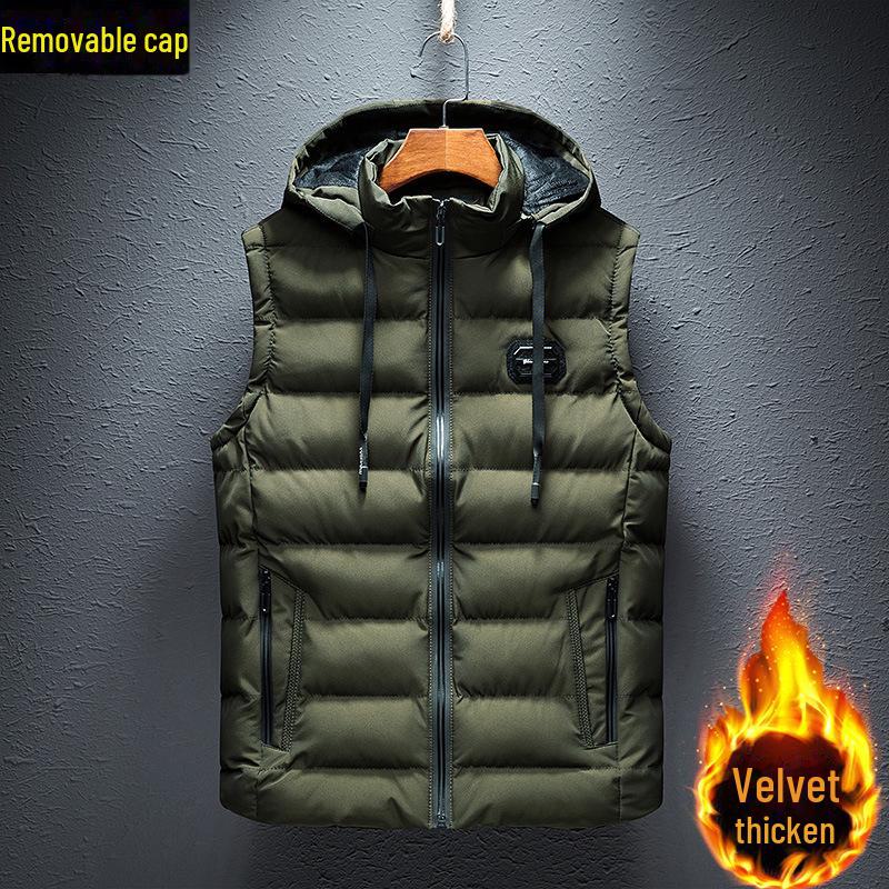 

Мужской жилет из хлопка в корейском стиле - мода на весну, осень, зиму XL