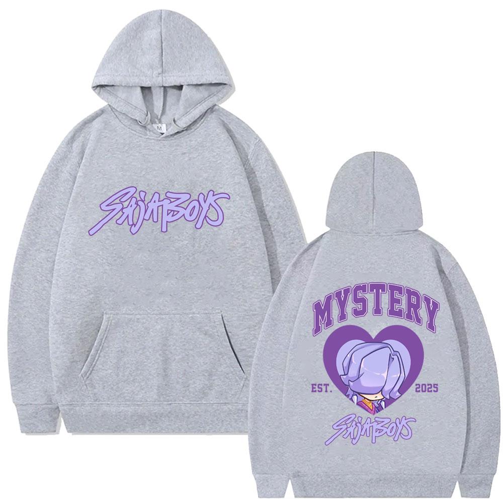 Kpop Demon Hunters Saja Boys Graphic Hoodie Men Women Fashion Cartoon Trend Hooded Tracksuit Man Oversized Fleece Hoodies