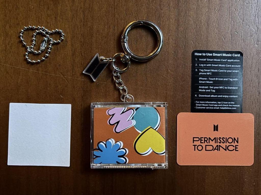 [USED] FESTA 2025 PERMISSION TO DANCE Keychain