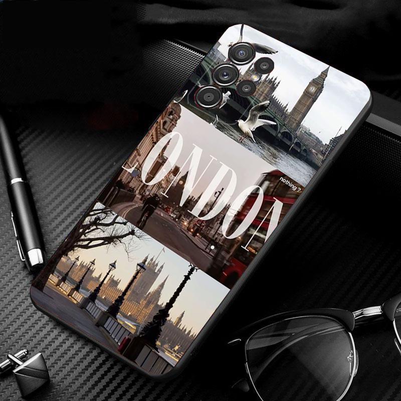 London aesthetics Phone Case For Samsung Galaxy S25 S24 S23 S22 S21 Ultra S24 S23 S22 S21 S25 Plus S24 S25 FE