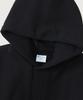 Reverse Weave Blu-Tack Regular Fit Fleece-Lined Hoodie Black