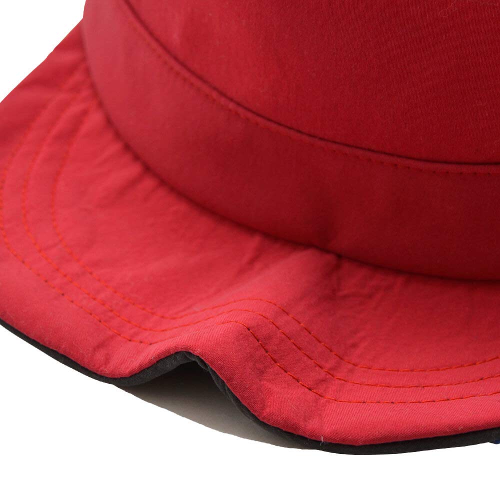 RUBEN Teflon Work Cap Size Hat for Men and Women Water-Repellent [Red/M (Approx. 55cm-58cm)]