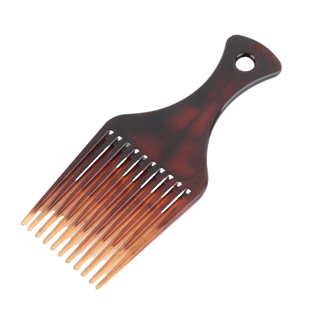 Plastic Hair Comb Insert Afro Hair Pick Comb Hair Fork Comb Hairdressing Styling Tool for Man & Woman
