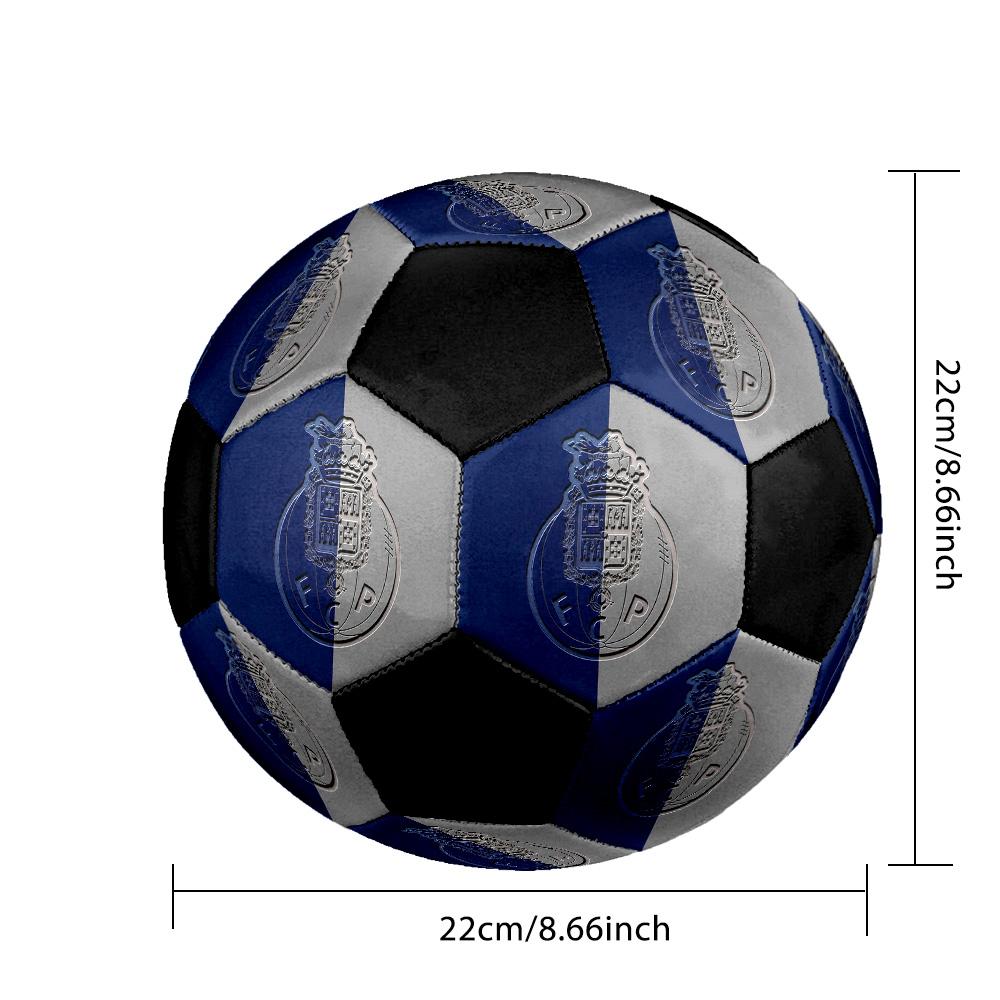 Futebol Clube do Porto Soccer Ball Colorful All Ages Machine Stitched PVC Competition Ready Durable High-Bounce.SIZE5