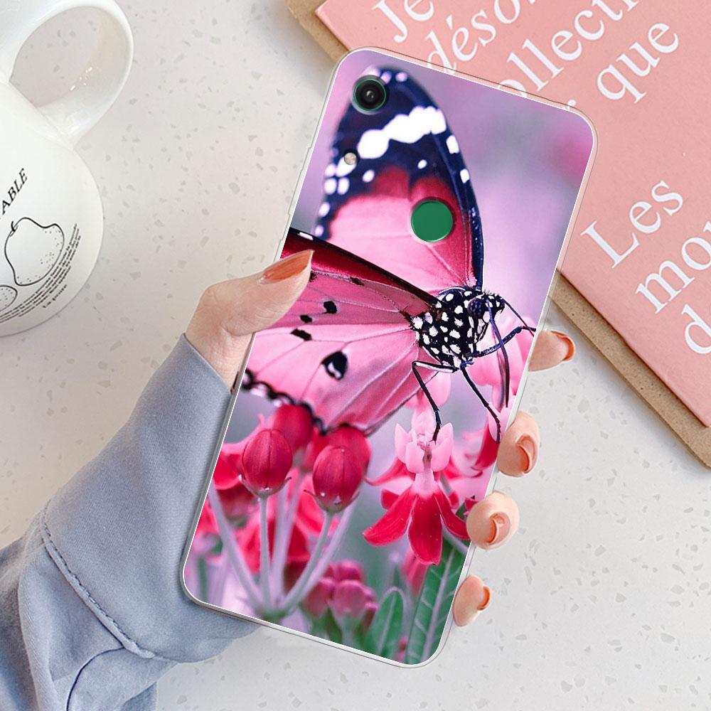 For Honor 8A Case Cover Honor 8A Pro Chic Girl Marble Silicone Clear Phone Cases for Honor 8A JAT-LX1 8 A Honor 8A Prime Bumper