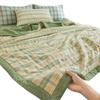 Sommerdecke aus Xinjiang-Baumwolle - Leicht, maschinenwaschbar, reine gewaschene Baumwolle für Wohnheim oder Einzelbett