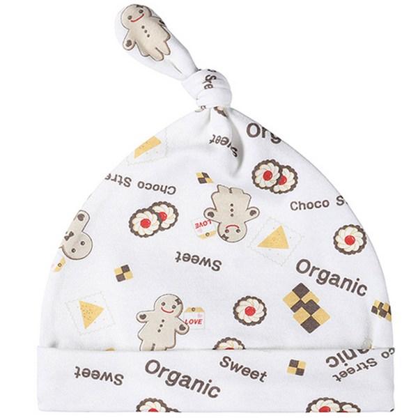 

Детская шапка Happy Organic Cookie, 80см, Цвет слоновой кости, Популярная детская одежда в Корее