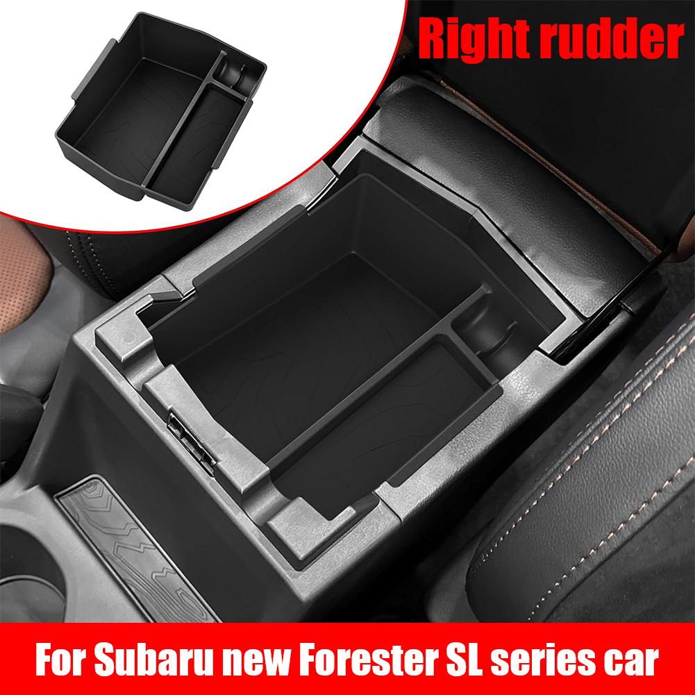 For Subaru Forester 2025 Center Console Forester Special Organizers Accessories Interior Storage Car Tray Armrest Box G2I5