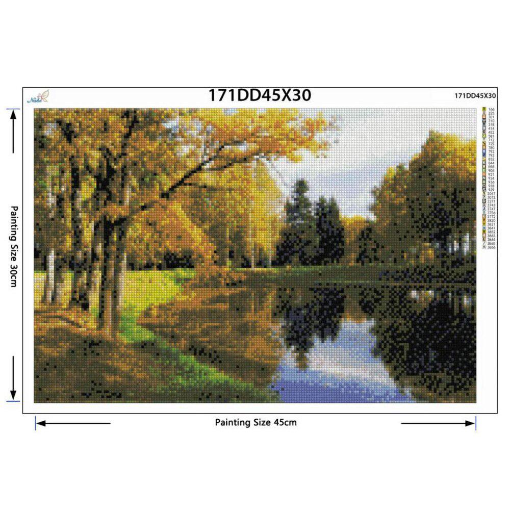 Diamantový obraz Diamantové vyšívání Nature 5d Diy Diamond Painting Full round Drill