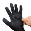 Cut-Resistant Gloves, Level 5 Stainless Steel Wire Anti-Knife Cutting And Abrasion Gloves, 1 Pair, Reinforced Black, One Size Fits All