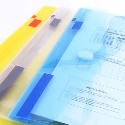 A4 Waterproof Thick Plastic Document Storage Bag for Students & Office Supplies