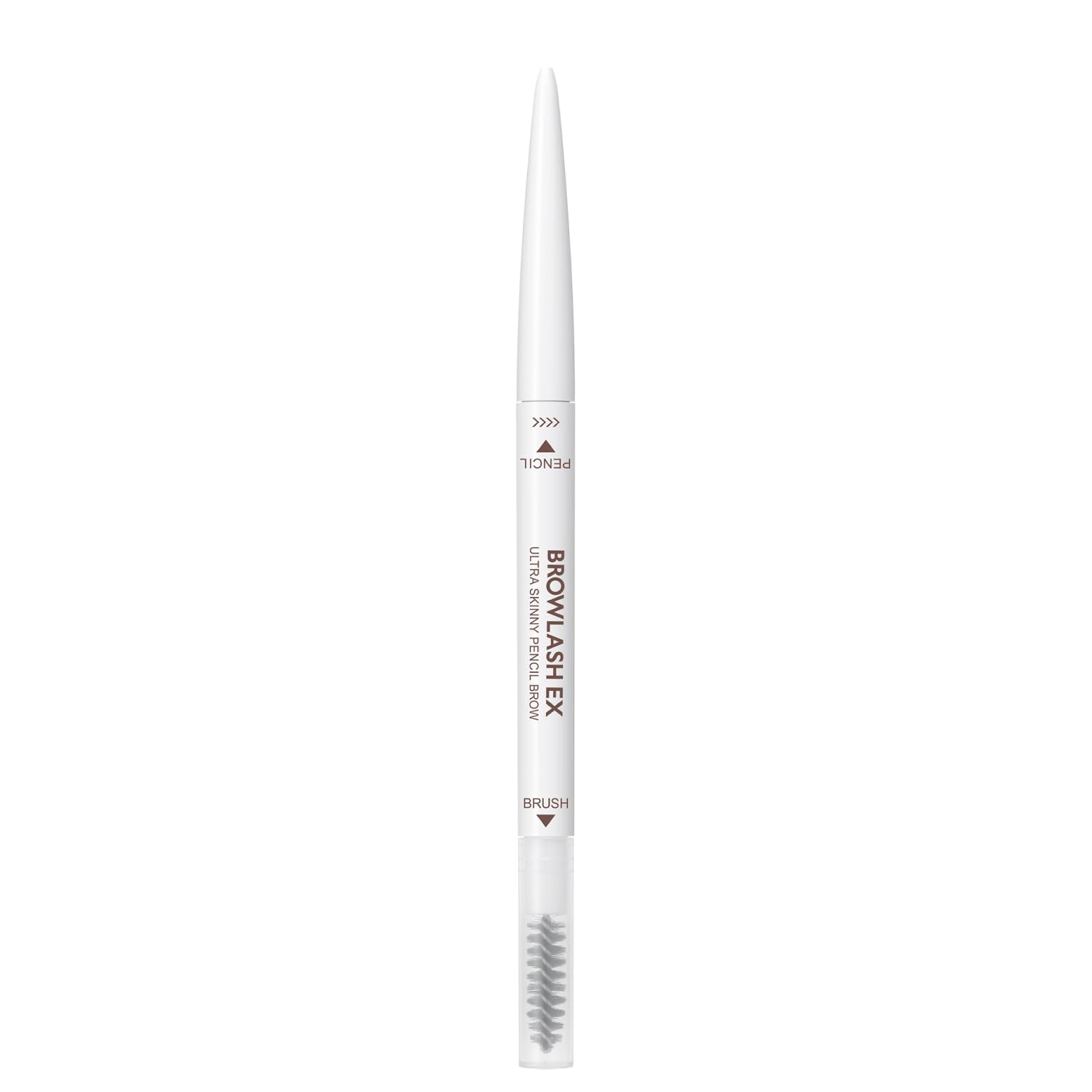 Browlash Ex Ultra Skinny Pencil Brow N 01 Ash Brown Eyebrow Eyebrow Pencil With Brush Core Draws Like Hair Waterproof 0.02G Ultra-Fine-image