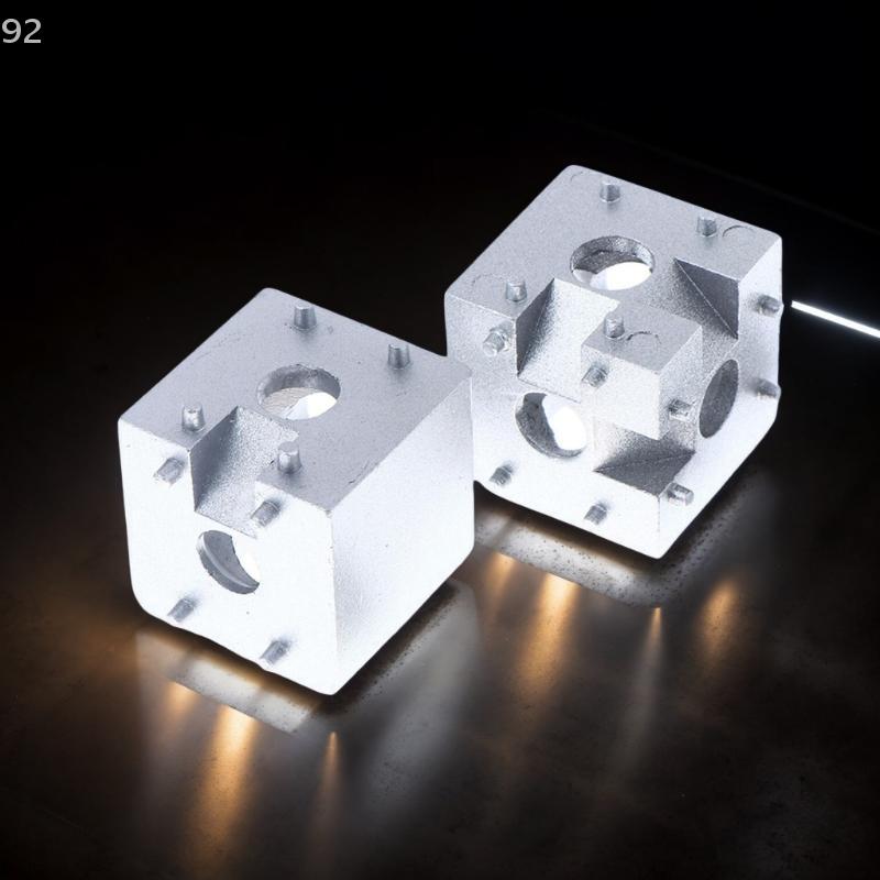 Single Piece of Aluminum Cube Corner Connector, Model 2020 3030, Fastener for Aluminum Profiles.