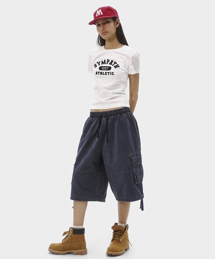 TAKEASY Vintage Applikations-Logo-Kappe (rot)