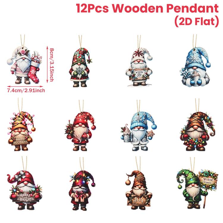 

Рождественская деревянная подвеска С Рождеством украшение для дома 2025 Подвеска Рождественское украшение Навидад Натал С Новым годом подарок 2026