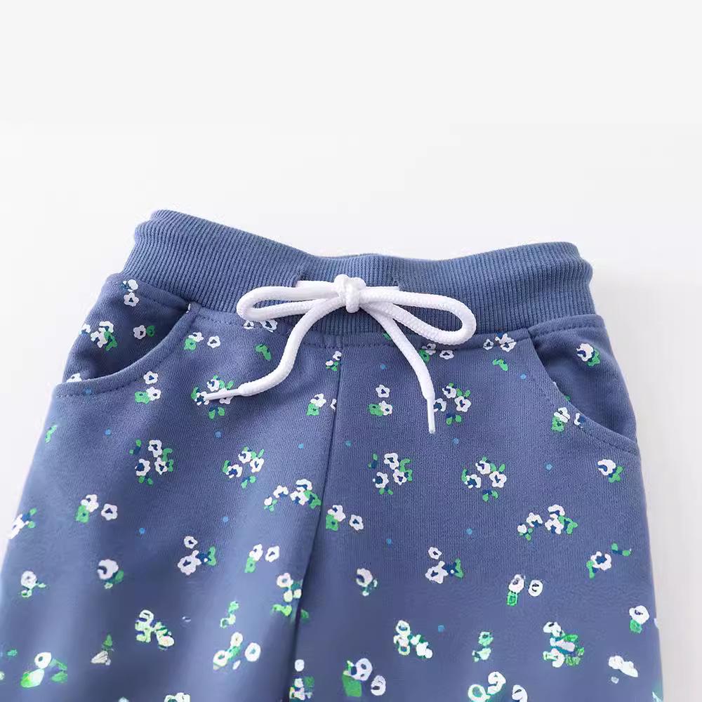 Autumn-Winter Cotton Terry Sweatpants for Boys - Toddler & Little Kids, European American Style