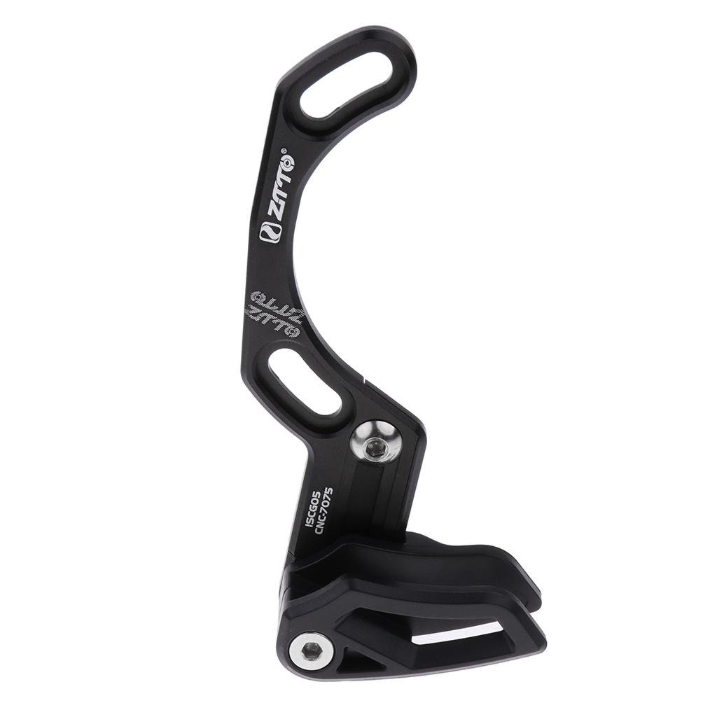 Fahrradkettenführung MTB Leicht Einstellbarer Kettenspanner für 30 40T Narrow Wide Single Ring ISCG