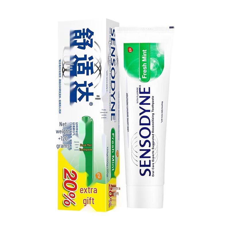 Sensodyne Fresh Mint & Professional Repair Toothpaste Bundle