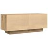 Vidaxl TV Cabinet, Artisan Oak, 100X35X40 Cm, Wood-Based Material