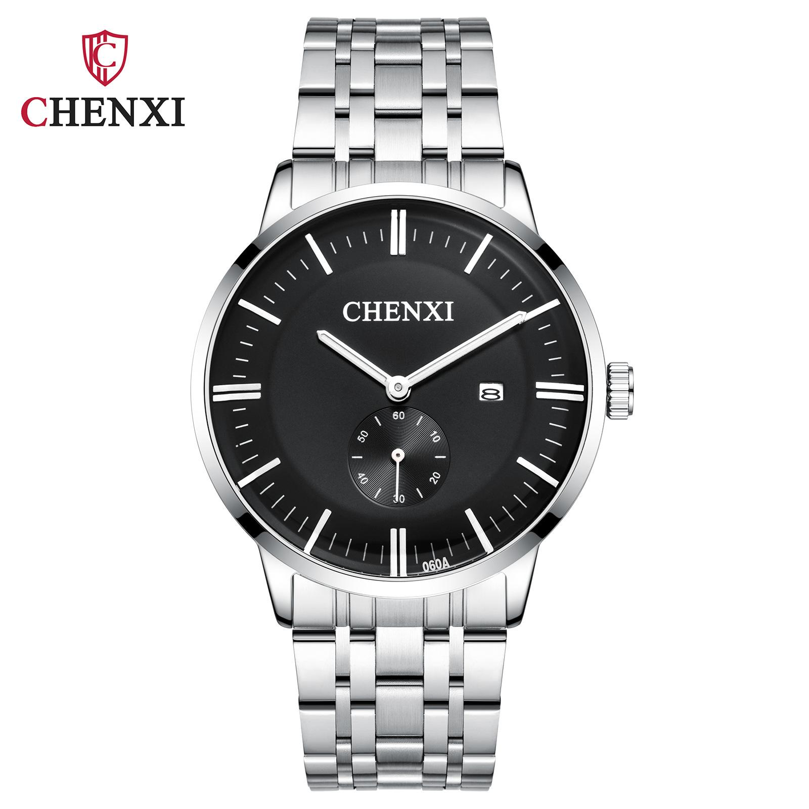 

Новые роскошные мужские часы высшего бренда с коробкой, модные часы, часы с календарем, мужские кварцевые часы