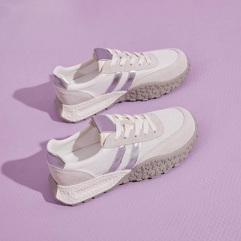 

Весна новая обувь женская платформа универсальная спортивная обувь повседневная обувь модная обувь женская 41 серебряный