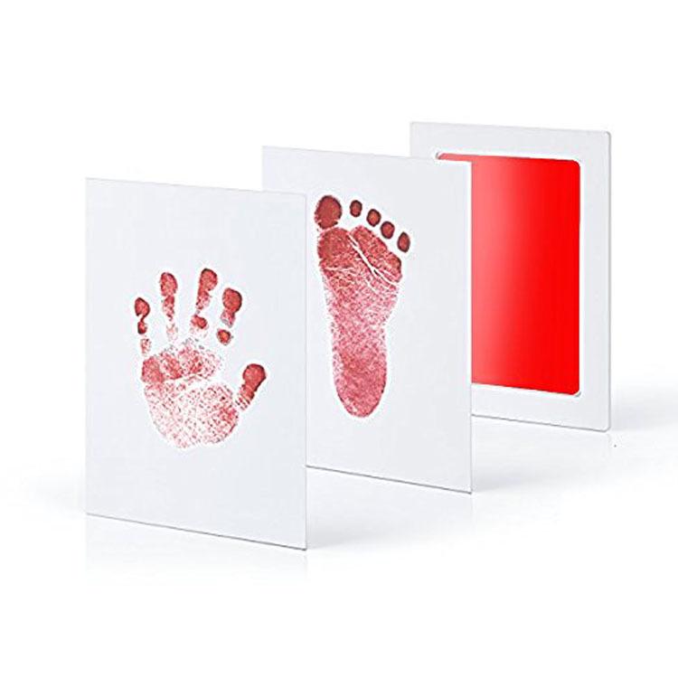 Large Baby Footprint & Handprint Kit - No-Wash, Family Keepsake & Baby Shower Gift