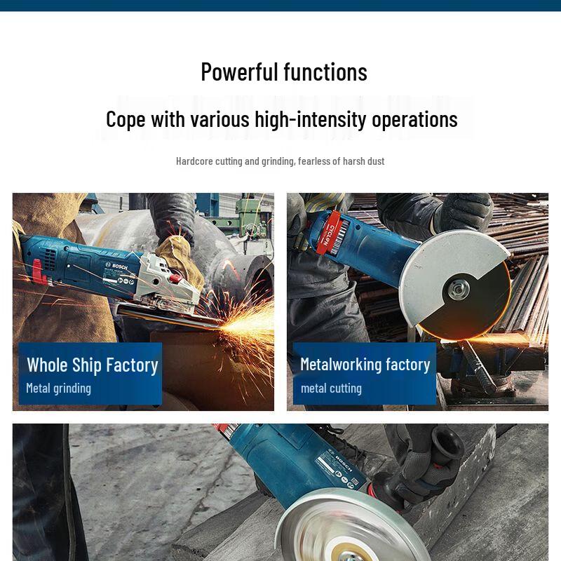 Bosch GWS 24-230 JZ Industrial Angle Grinder CN Plug (adapter Included)