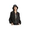 Calvin Klein Solid Color Embossed Logo Print Spring Autumn Jacket Women jackets Black J221118-BEH