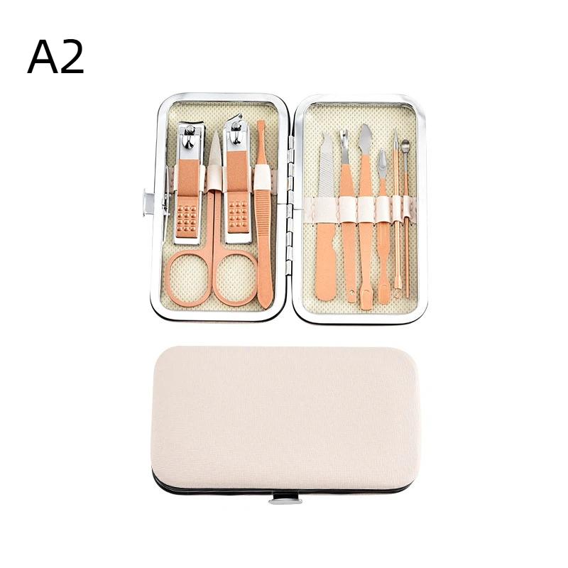 Easy To Clean Stainless Steel Manicure Set 4-18Pcs Professional Nail Clipper Kit for Daily Nail Care