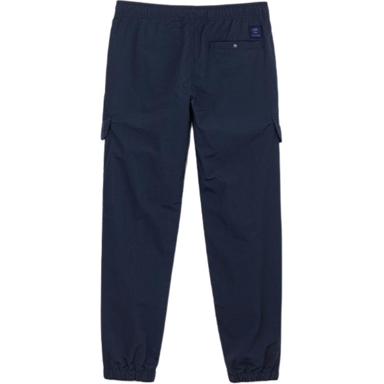 Timberland Versatile Waterproof Soft Solid Color Work Outdoor Lightweight Casual Pants Men Pants Deep-Sapphire-Blue A68QK-433