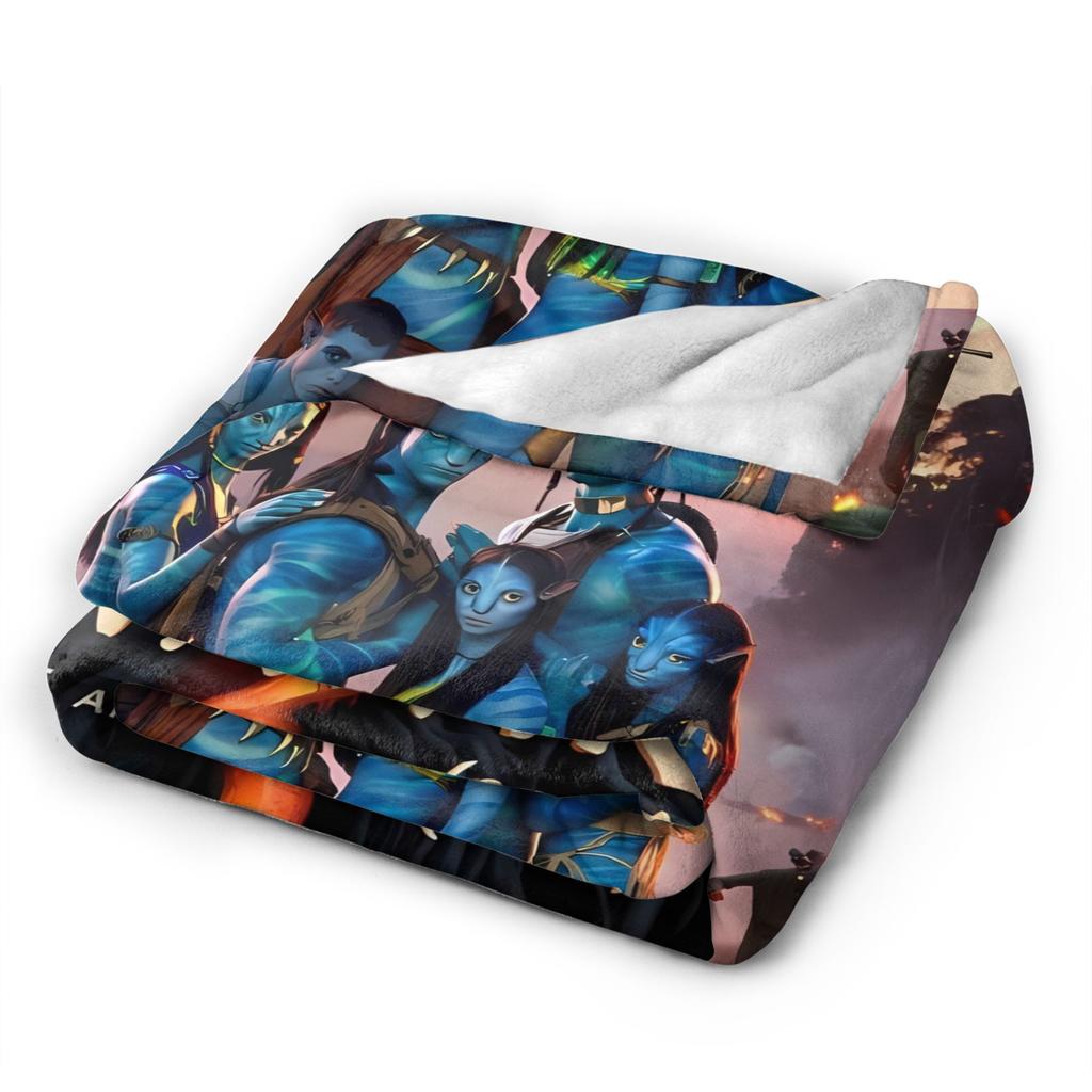 Avatar 2025 Blanket  Super Warm Funny Plush Throw Blanket For Kids Adult Living Room Flannel Bedspread Bed Cover