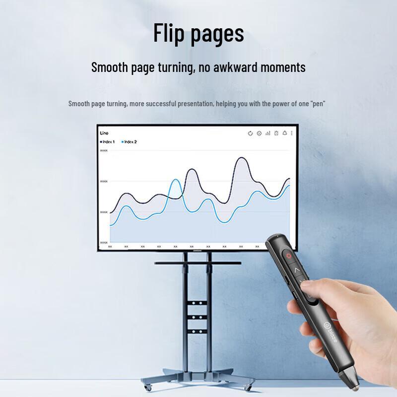 BIAZE Rechargeable Presentation Clicker Pen