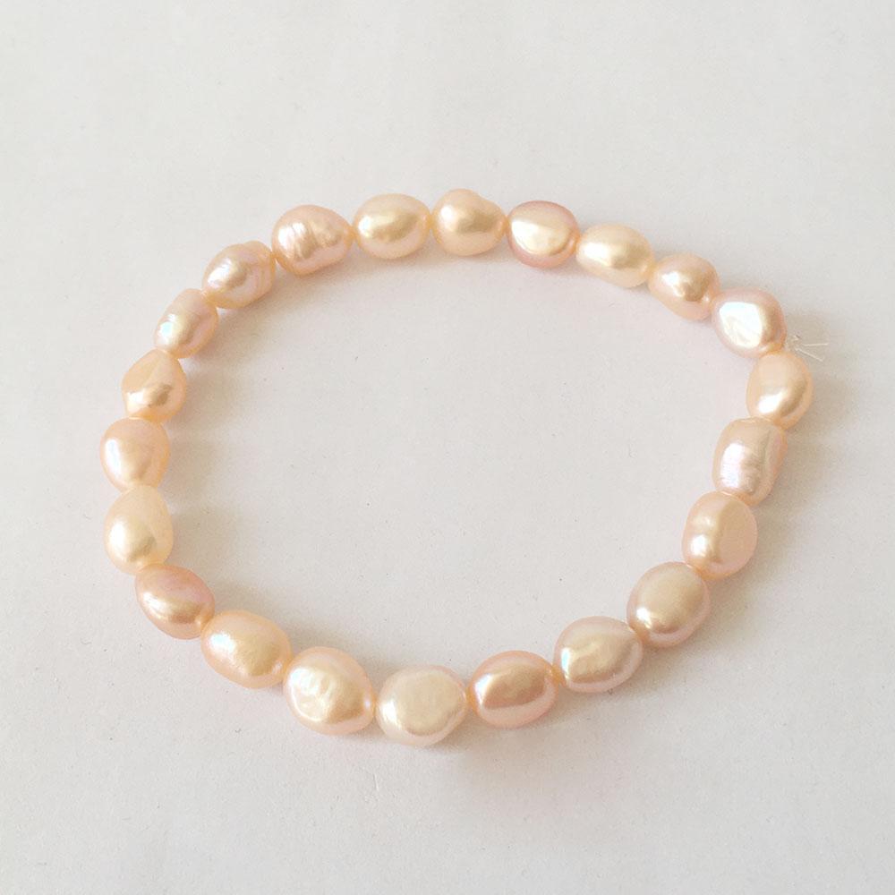 24 Inch Hair Band Custom Elastic New Women 8.3-9.3 Mm Baroque Handmade Natural Freshwater Pearl Hair Bands Wholesales Price