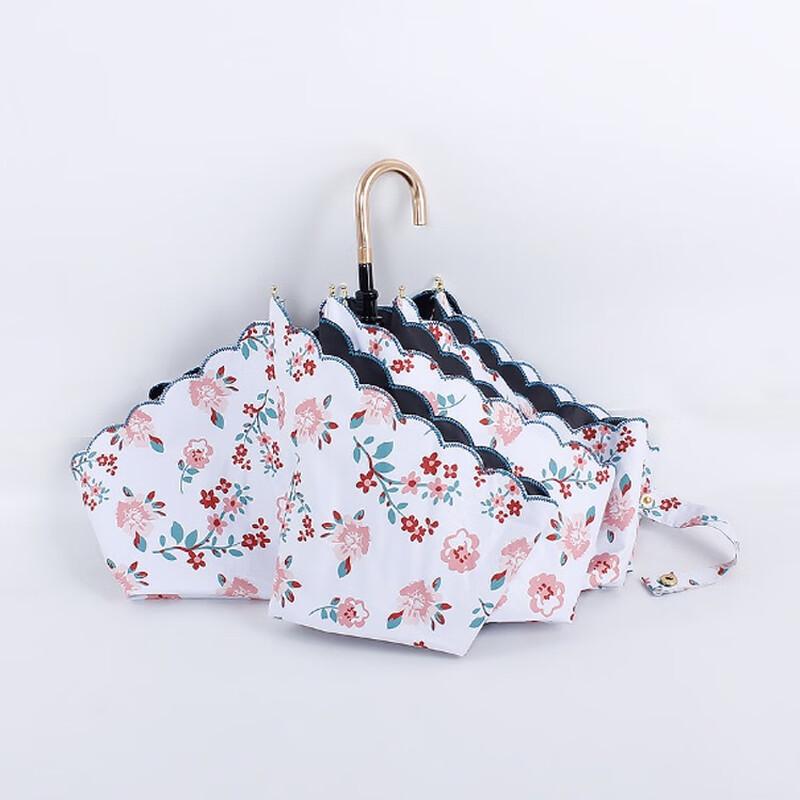 Nanjiao Floral UV Protection Umbrella 23 inch 8 ribs