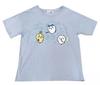 Chiikawa & Hachiware & Usagi (Bubbles) T-shirt Light Blue L Size (2022)